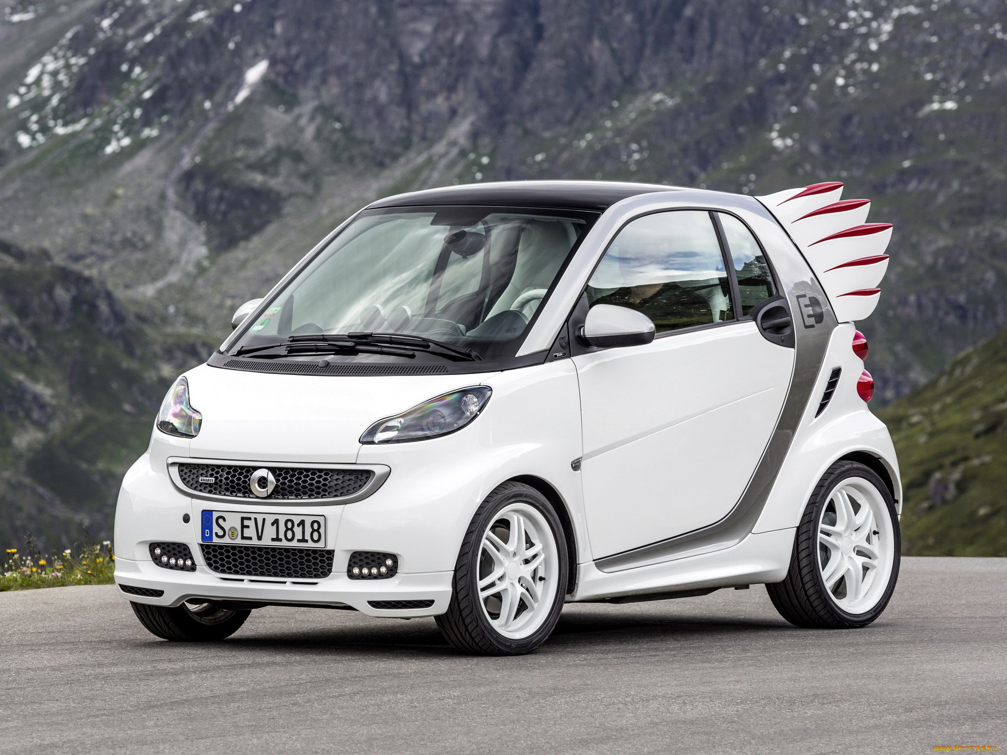 , smart, fortwo, edition, jeremy, scott, brabus, electric, drive, coup, c451, 